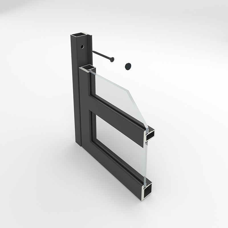 Industrial steel door glazing bar dimensions