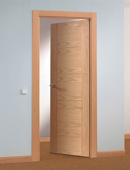 Linea timber doors